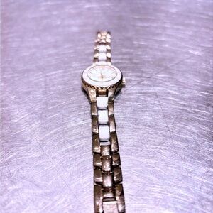 Relic Silver and White Women's Watch